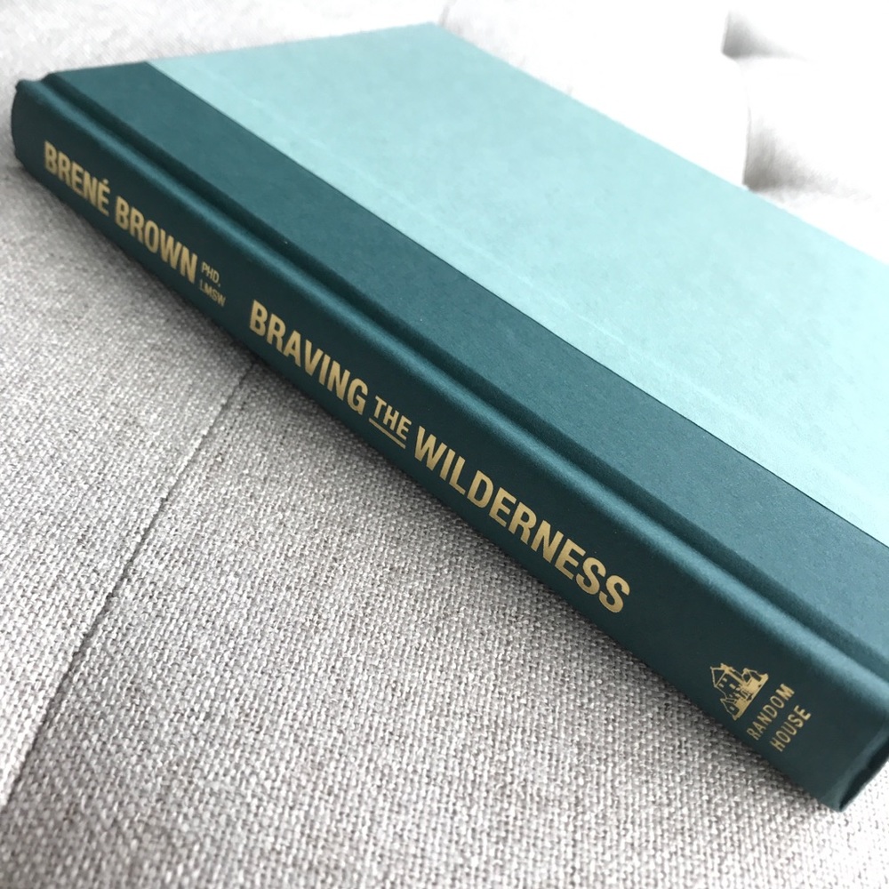 SOLD Hardcover Brené Brown Braving the Wilderness - Picture 2 of 4